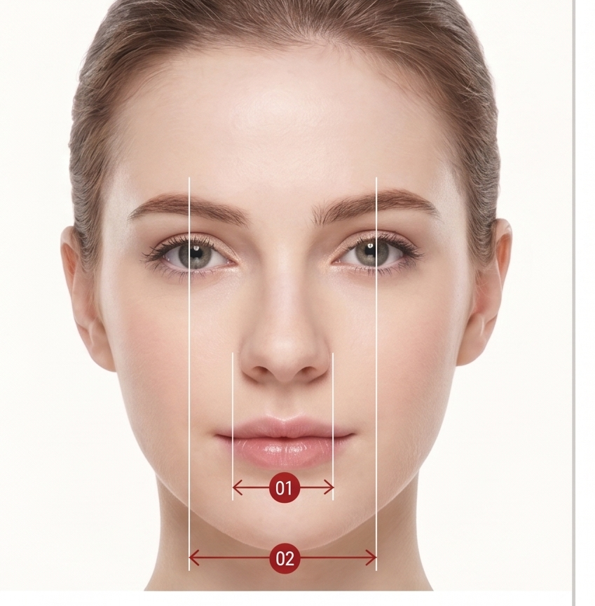 Frontal View Ratio (Width)